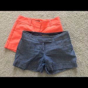 Two pairs of shorts